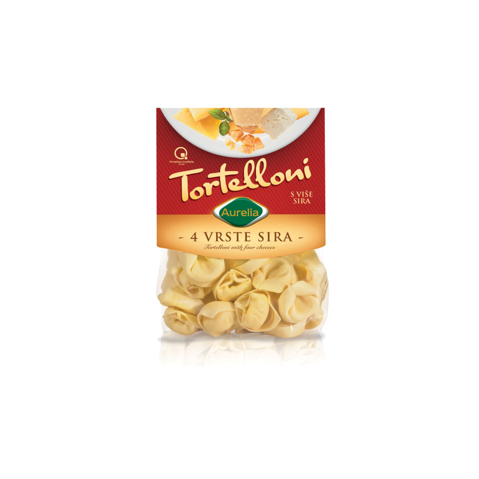 Tortelloni četiri vrste sira