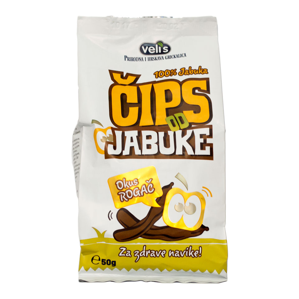 Čips od jabuke rogač