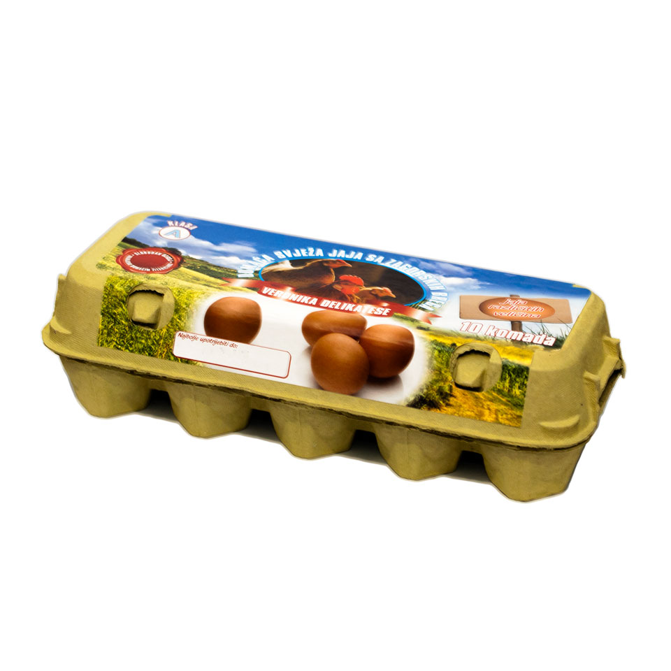 Jaja domaća 10/1 slobodni uzgoj