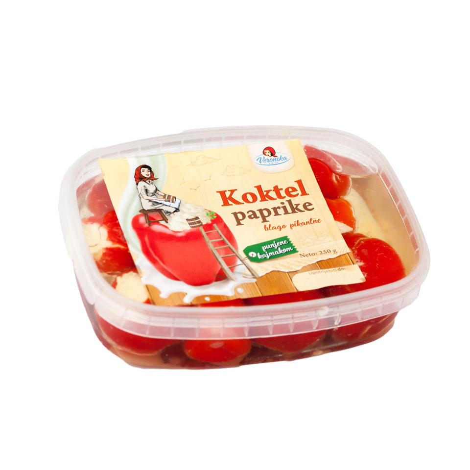 Koktel paprike s kajmakom 250g