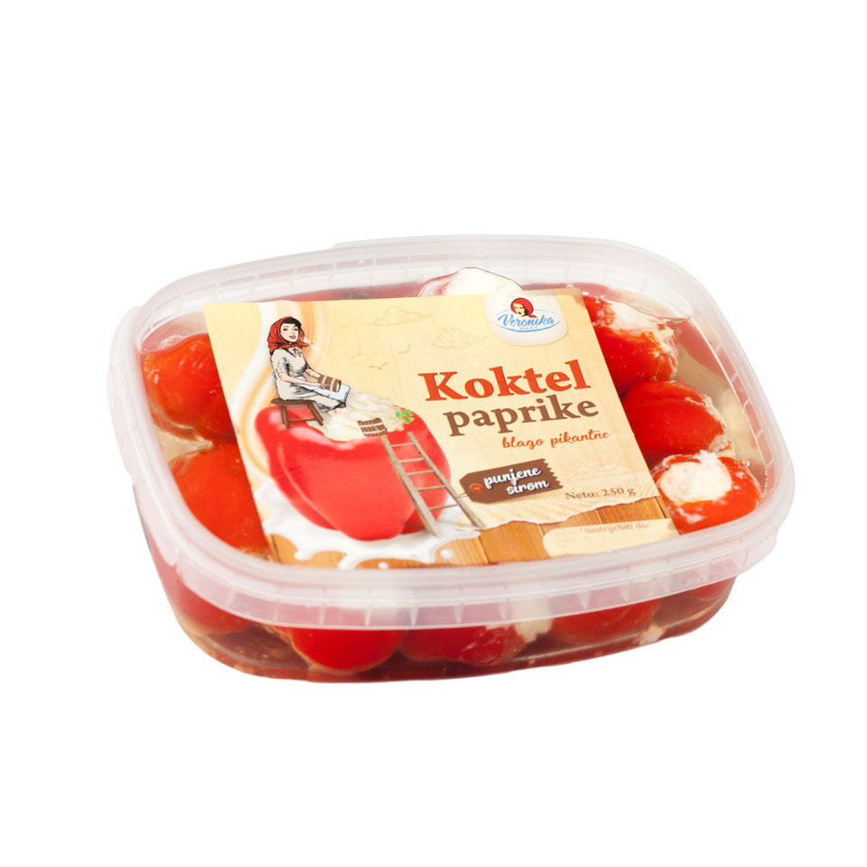 Koktel paprike sa sirom 250g