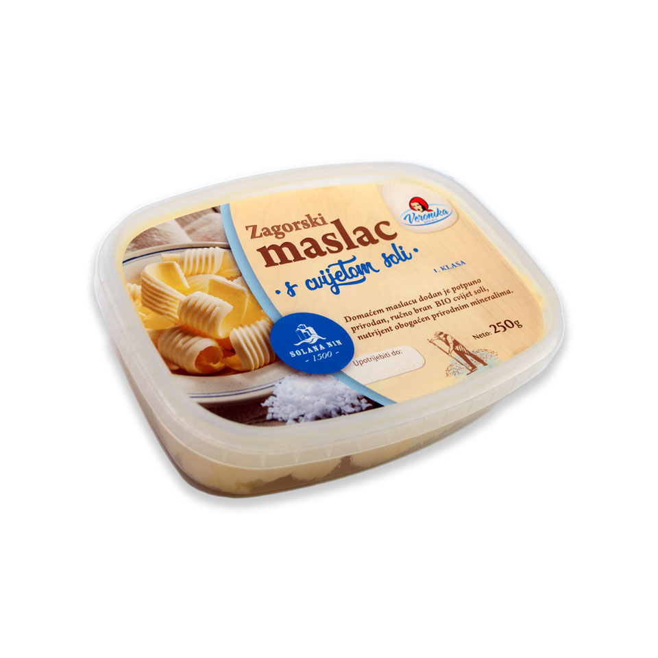 Maslac s cvijetom soli 0.25kg