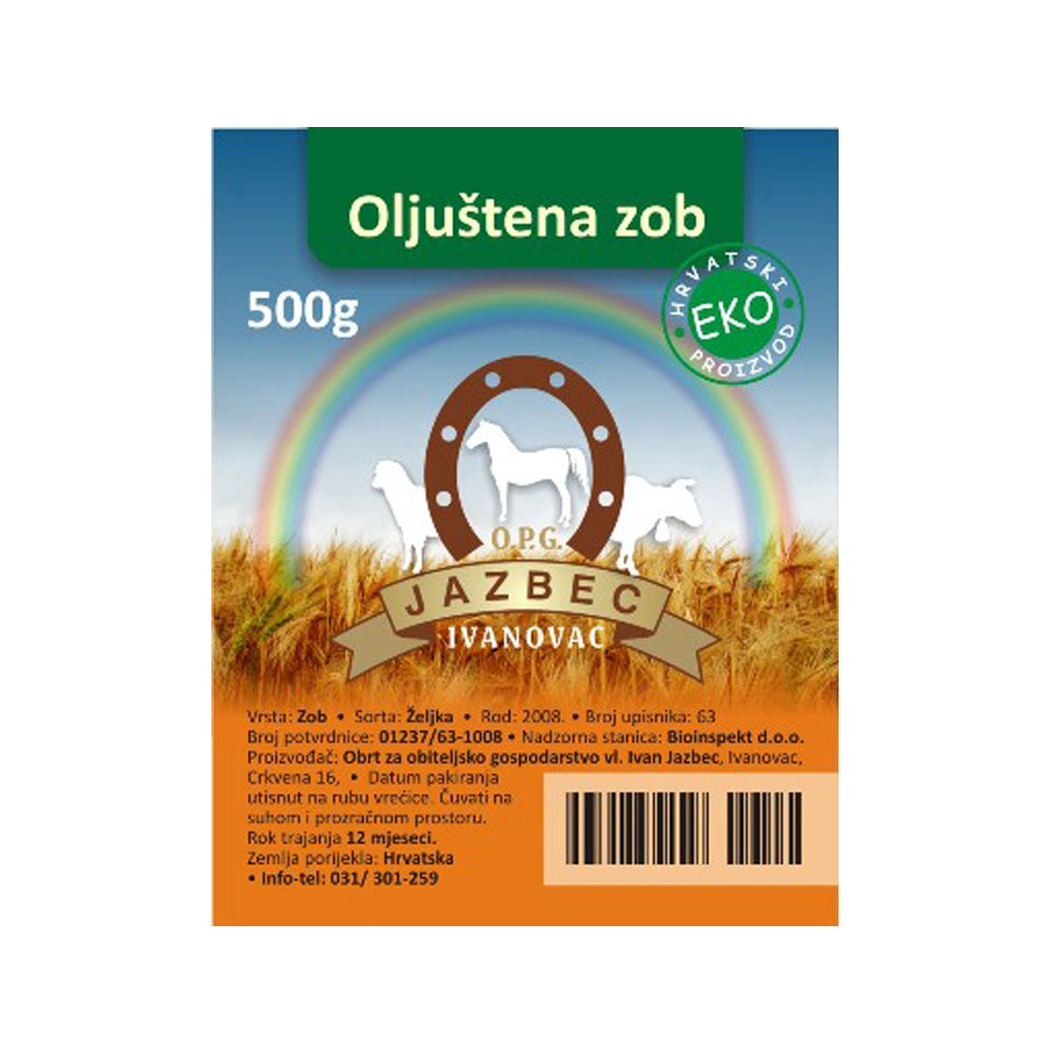Zob oljuštena