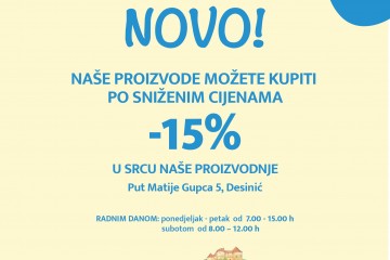 Novo prodajno mjesto MMV - Desinić