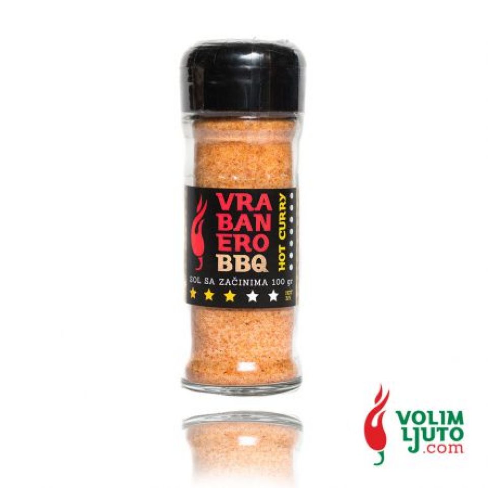 Vrabanero bbq hot curry